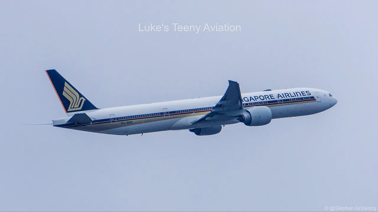 Singapore Airlines Boeing 777-300ER