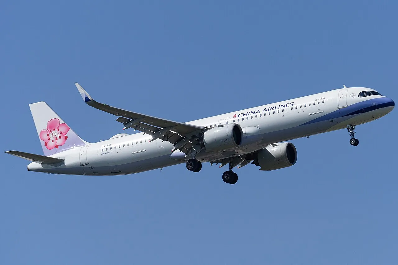 China Airlines Airbus A321neoの機体参考写真