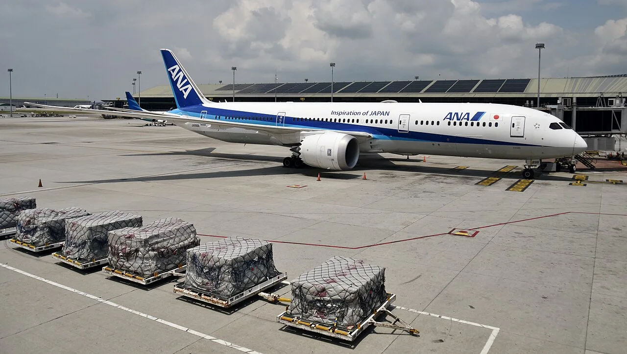 ANA Boeing 787-9の参考機体写真
