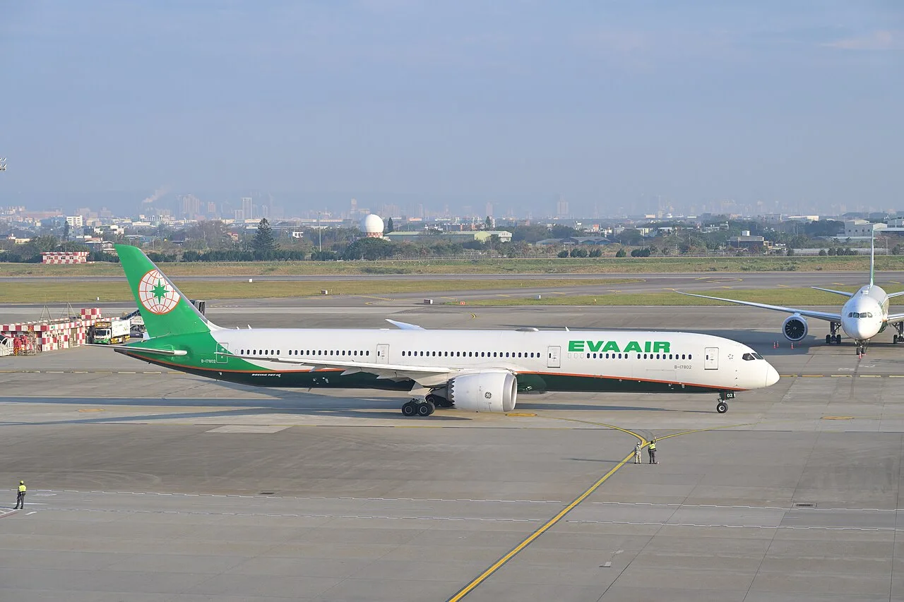 EVA Air Boeing 787-10の参考機体写真