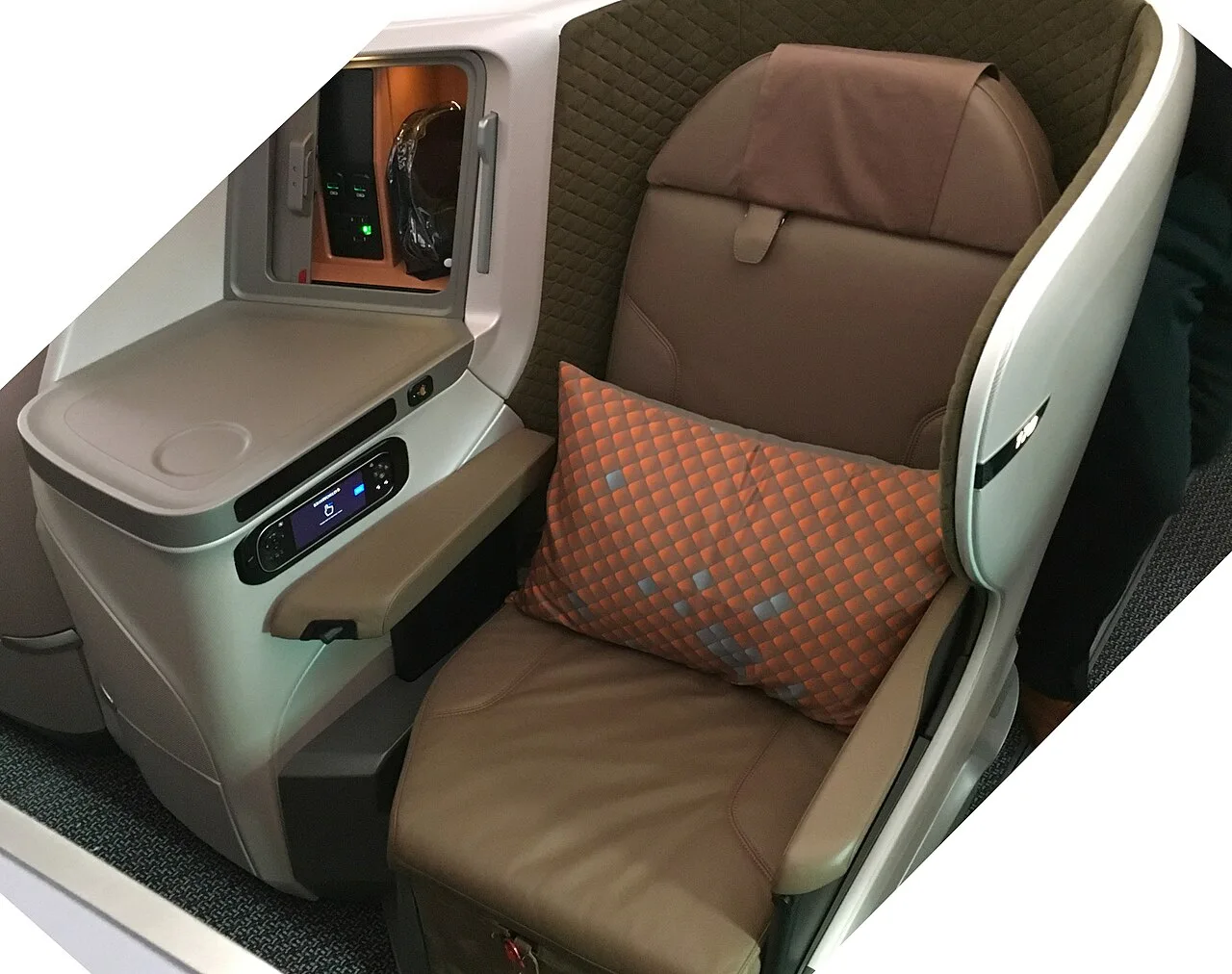 Singapore Airlines Regional Businessの参考座席写真