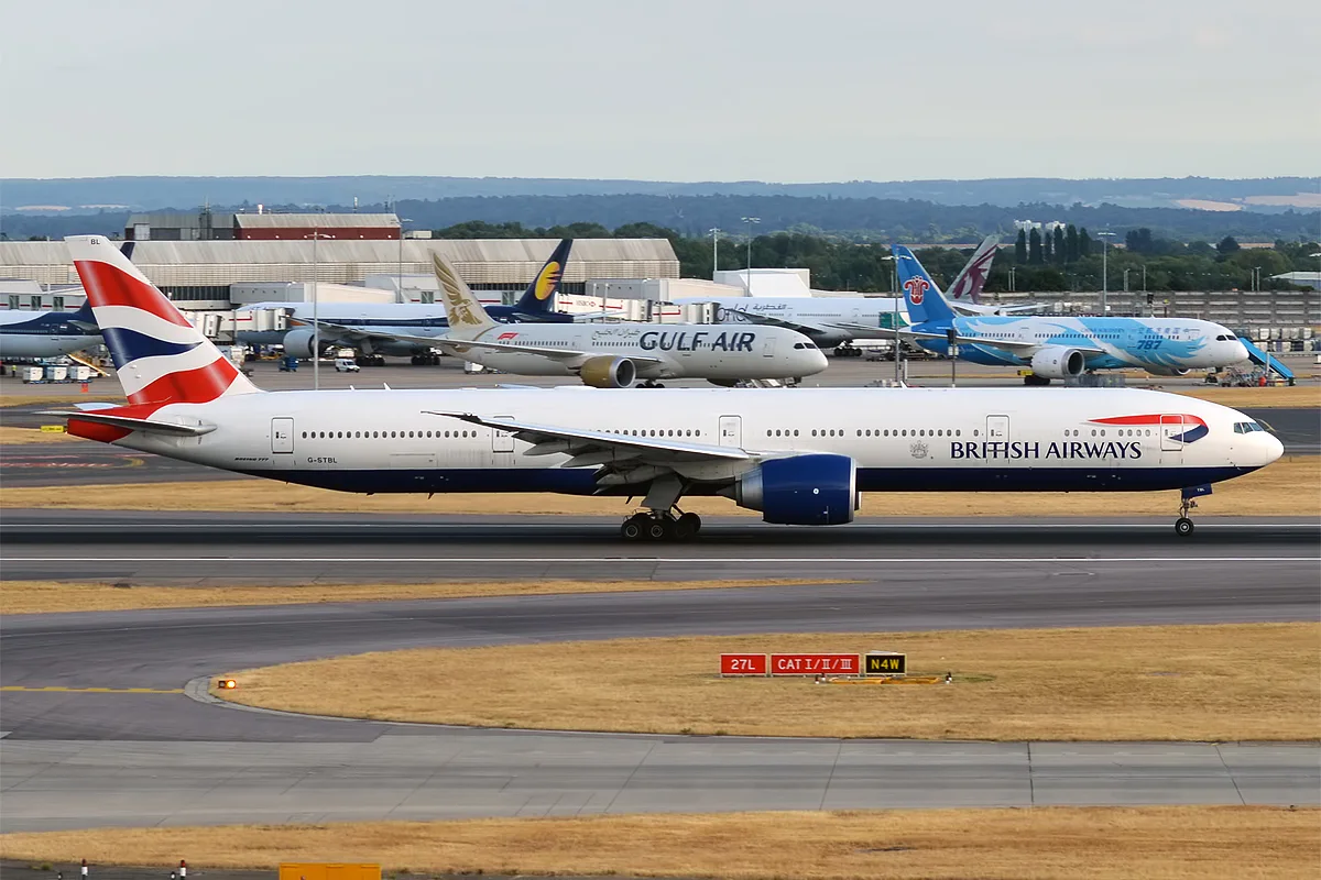 British Airways Boeing 777-300erの参考機体写真