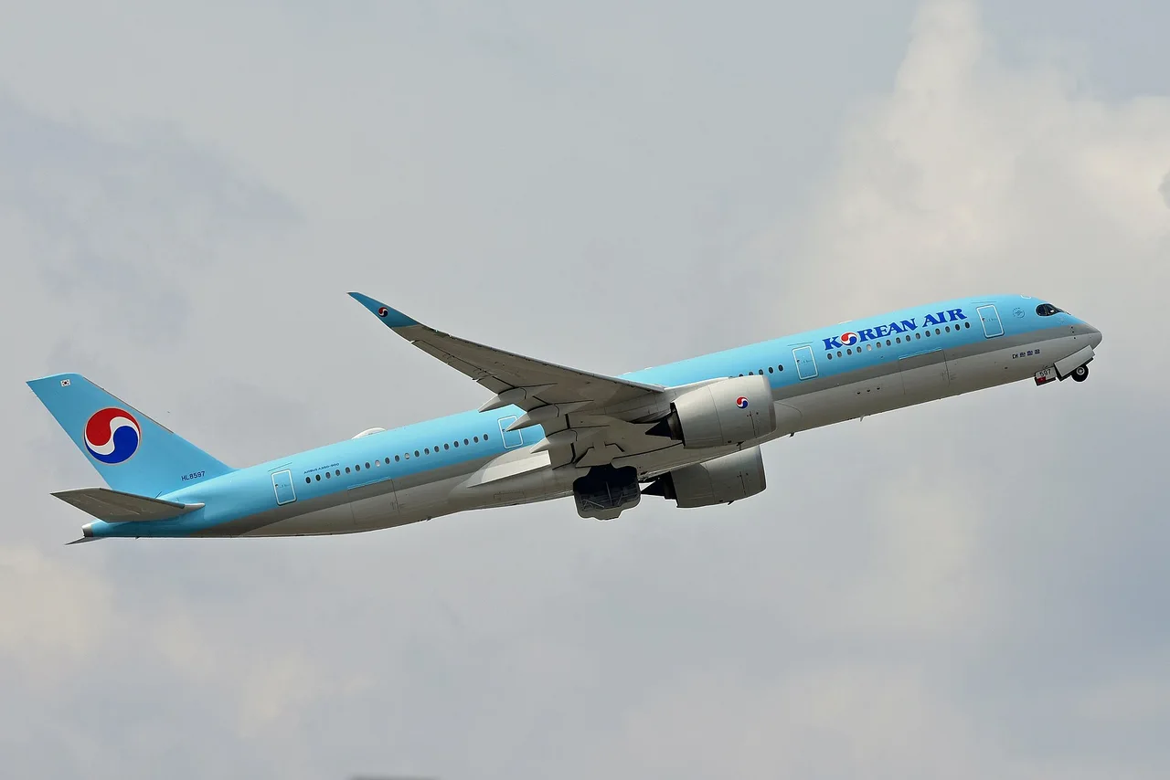 Korean Air Airbus A350-900の機体参考写真