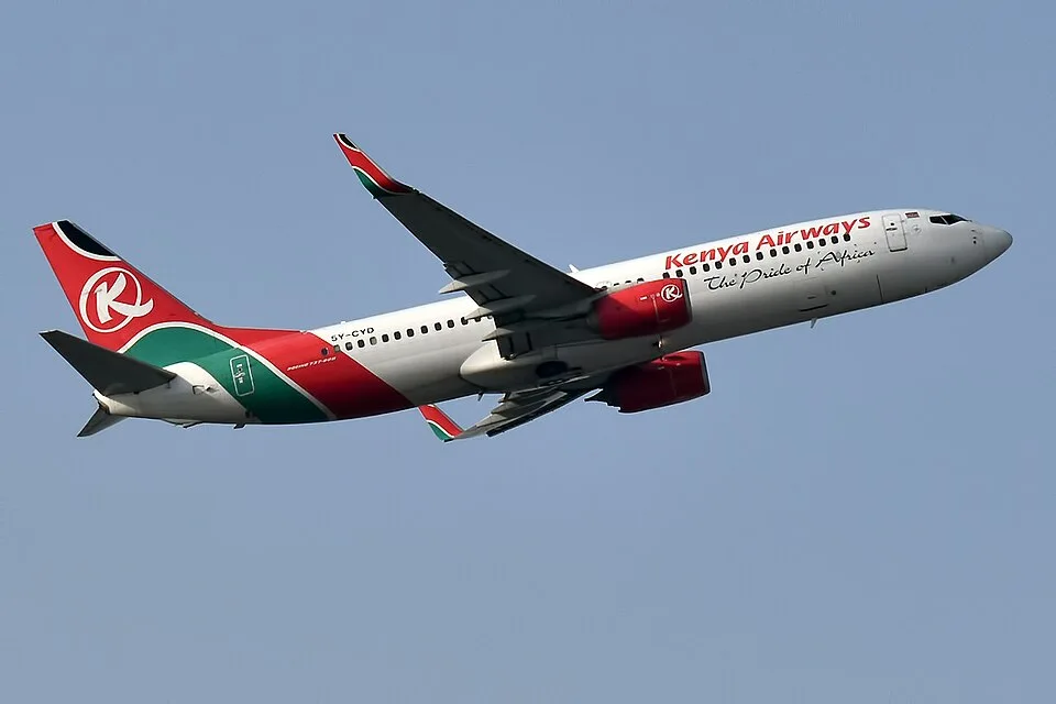 Kenya Airways Boeing 737 (variant unspecified); related aircraft photograph
