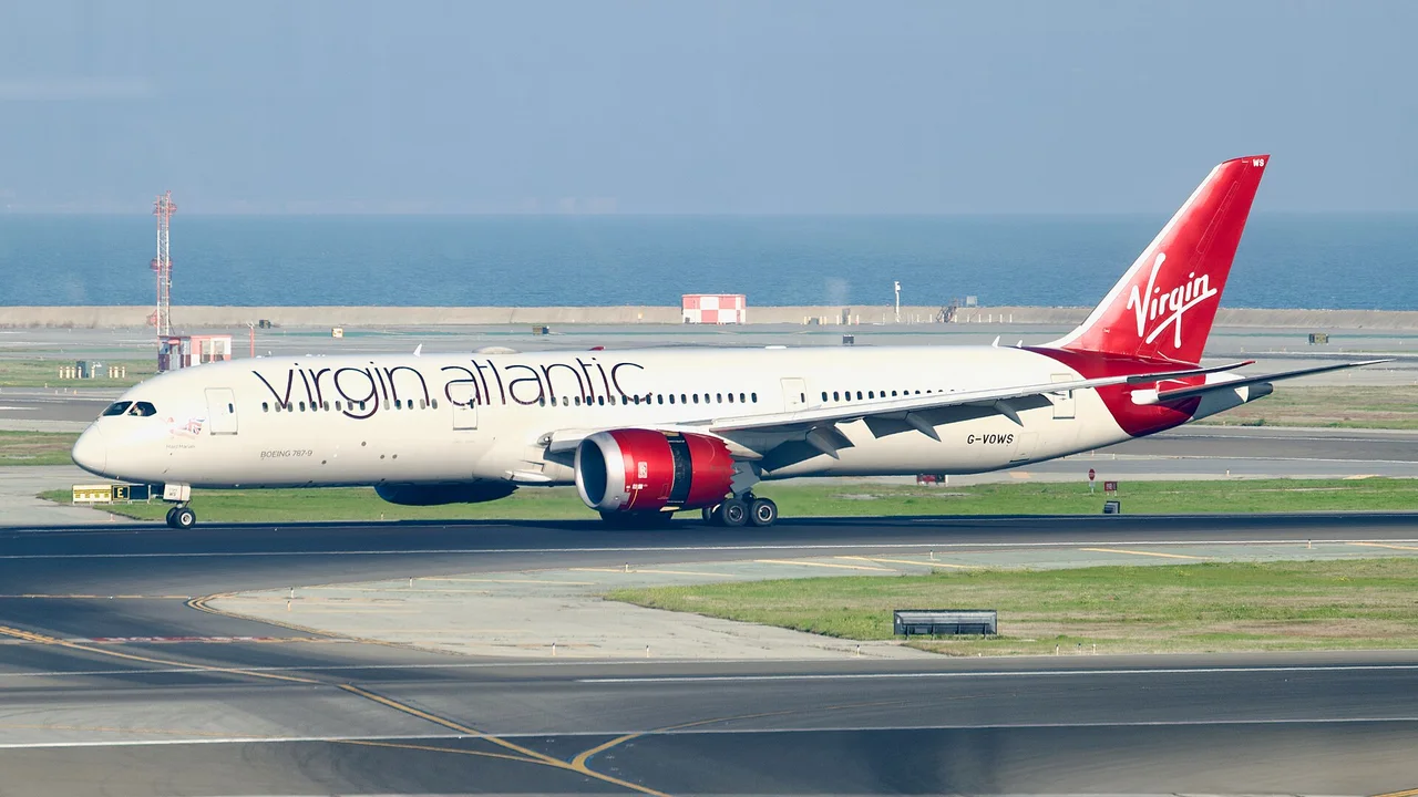 Virgin Atlantic Boeing 787; illustrative aircraft photograph