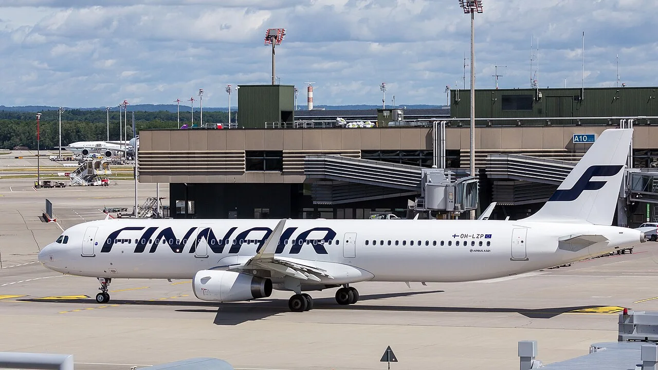 Finnair Airbus A321; illustrative aircraft photograph