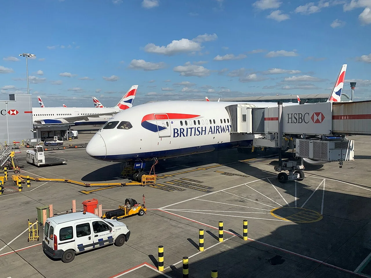British Airways Boeing 787; illustrative aircraft photograph