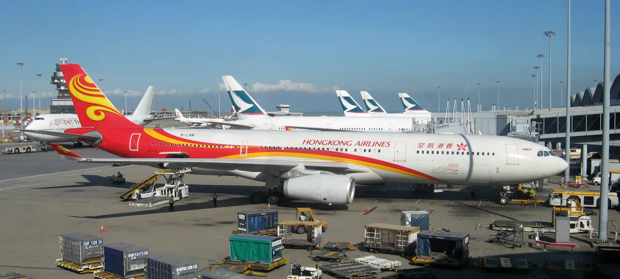 Hong Kong Airlines Airbus A330の参考写真（紹介記事の搭乗便の写真ではありません）
