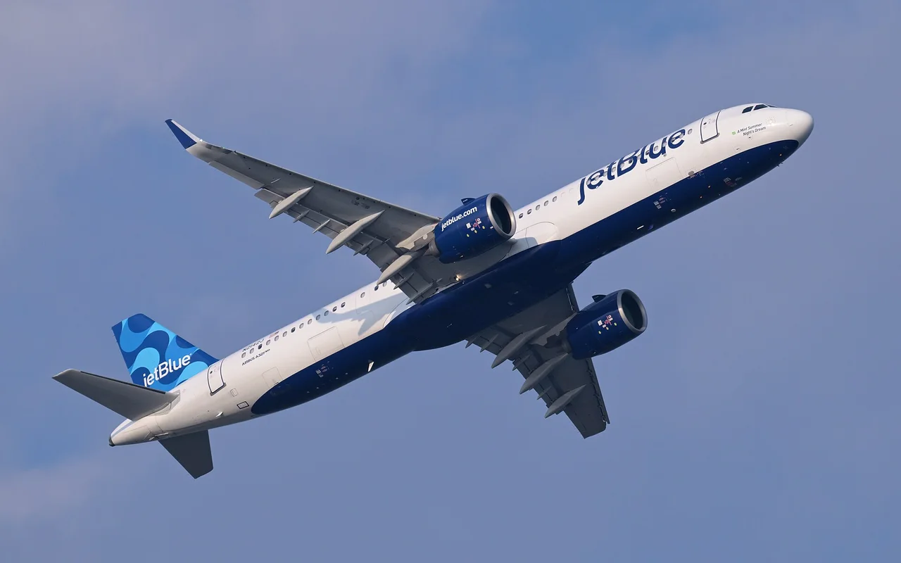 JetBlue Airbus A321neo; illustrative reference photograph, not the author’s flight