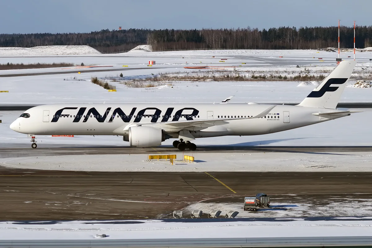 Finnair Airbus A350-900の機体参考写真