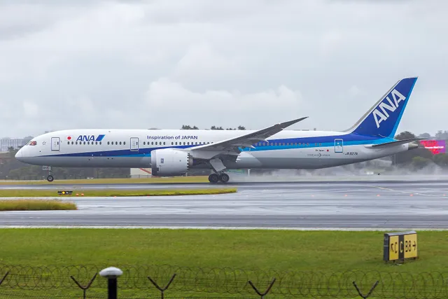 ANA 787-9の機体参考写真