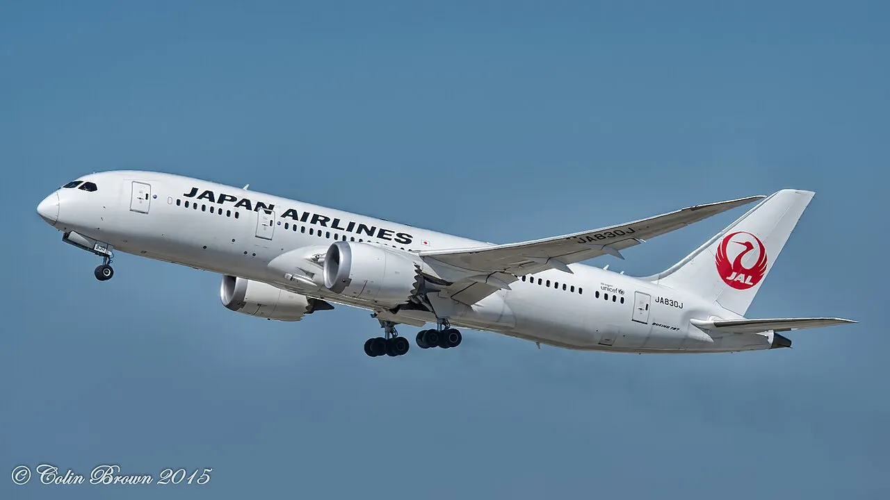 Japan Airlines Boeing 787-8
