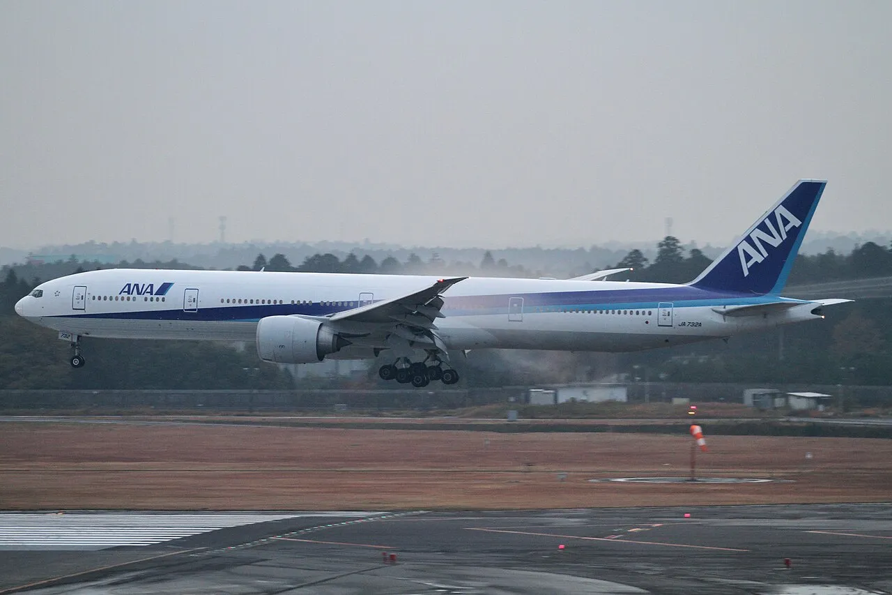 ANA Boeing 777-300ERの機体参考写真