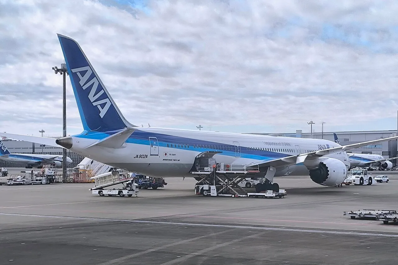 ANA Boeing 787-10の機体参考写真