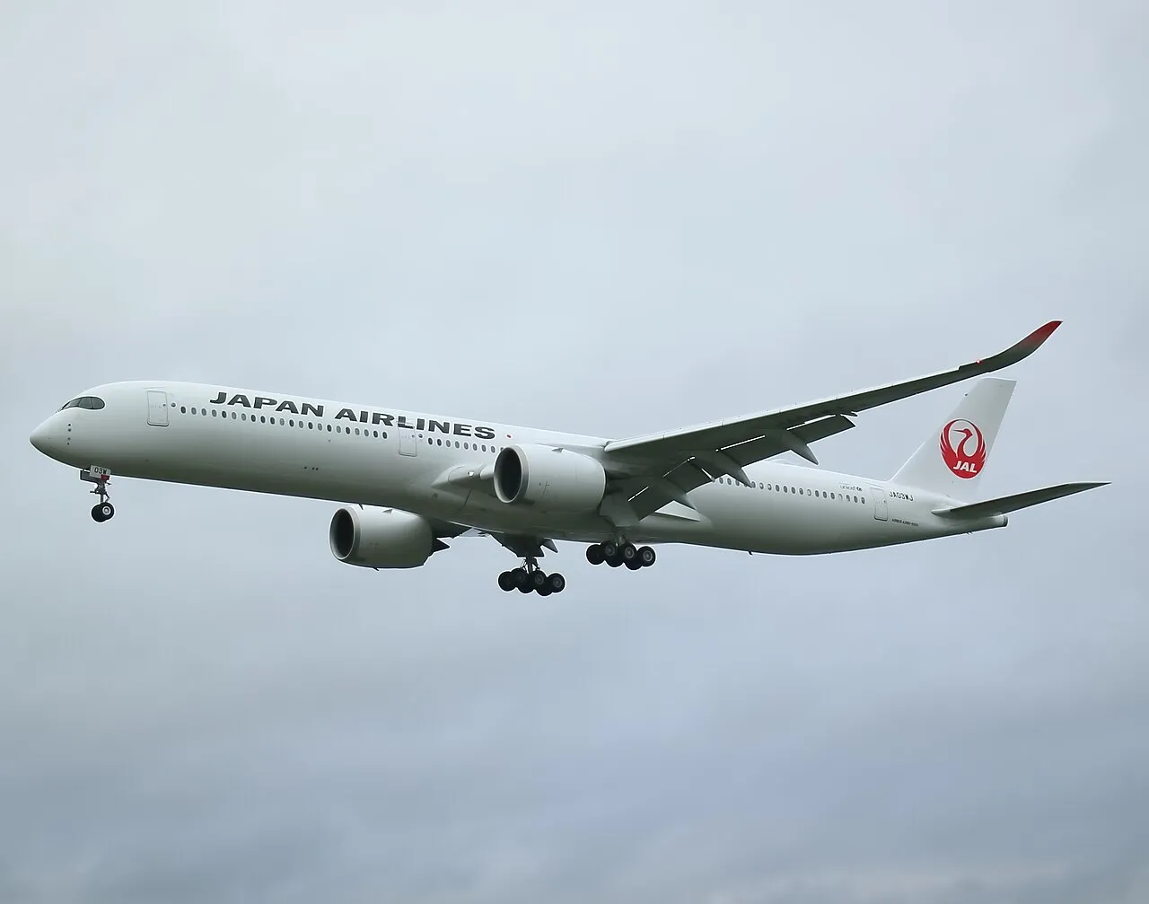 Japan Airlines Airbus A350-1000の機体参考写真