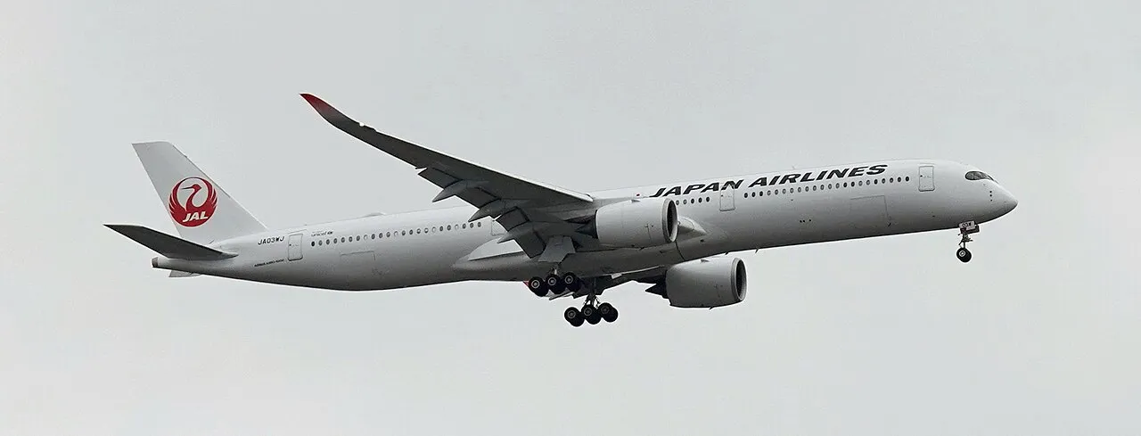 Japan Airlines Airbus A350-1000の機体参考写真