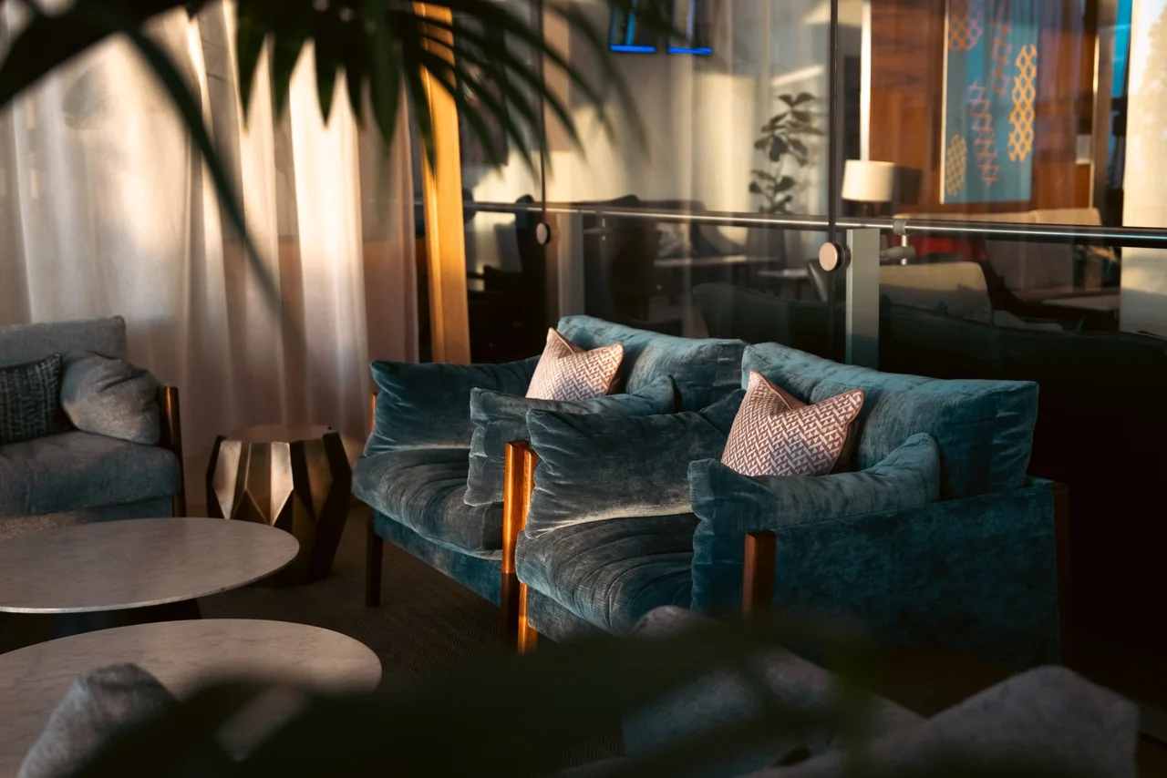Concorde Room, Heathrow · lounge seating