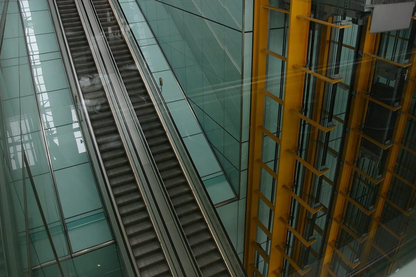 London Heathrow · terminal interior