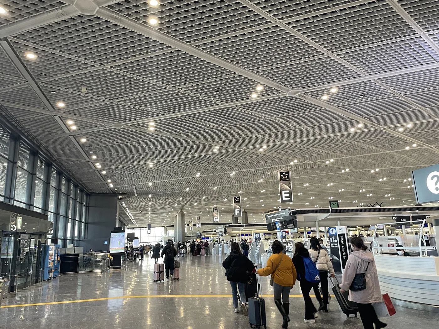 Narita Airport · terminal interior