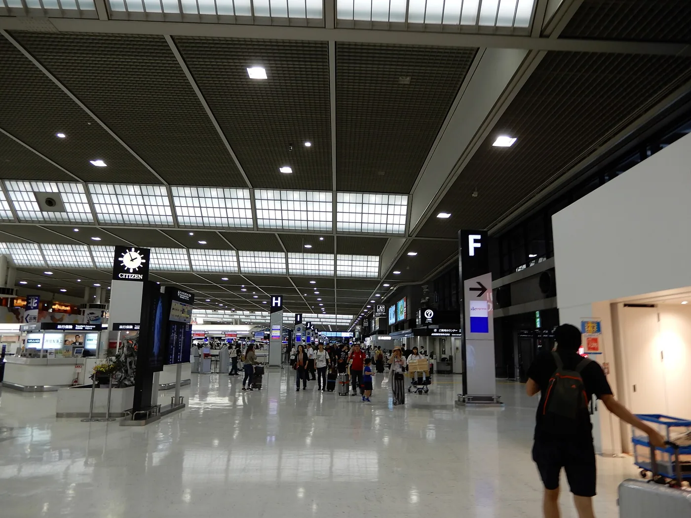 Narita Airport · terminal interior