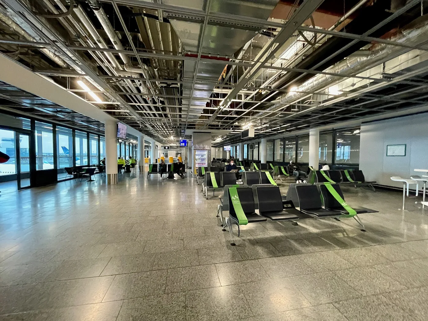 Frankfurt Airport · terminal interior