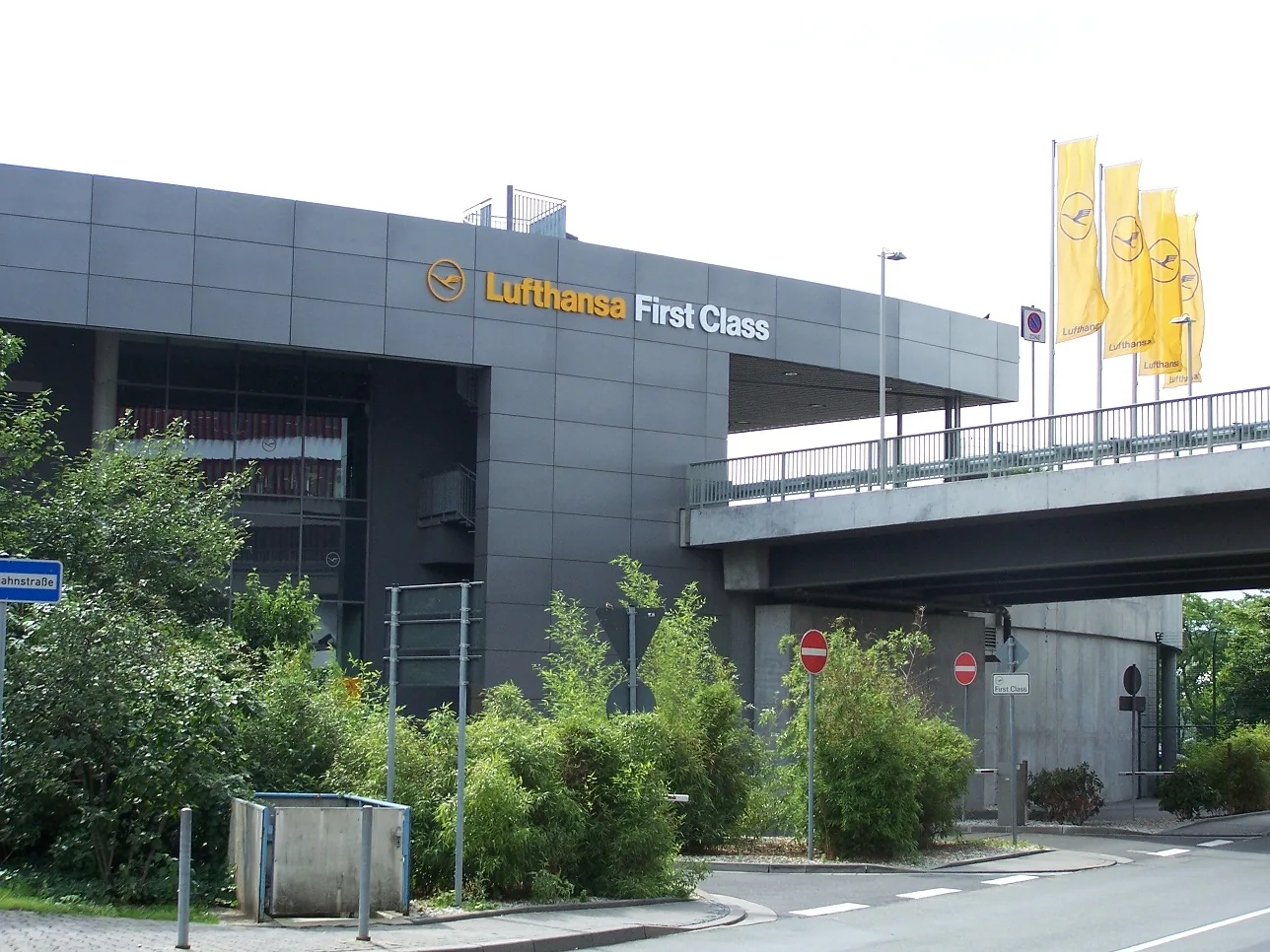Lufthansa First Class Terminal exterior