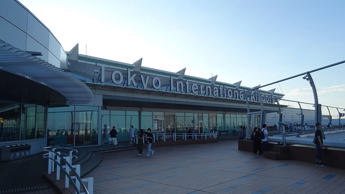 Haneda T3 observation deck · views