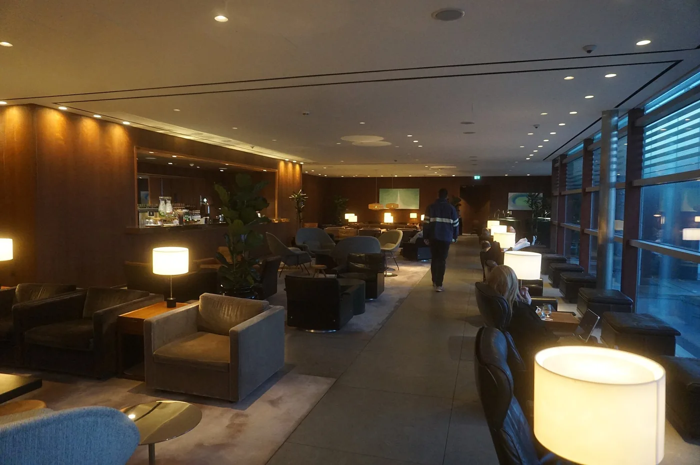Cathay Pacific Lounge, Heathrow · lounge seating
