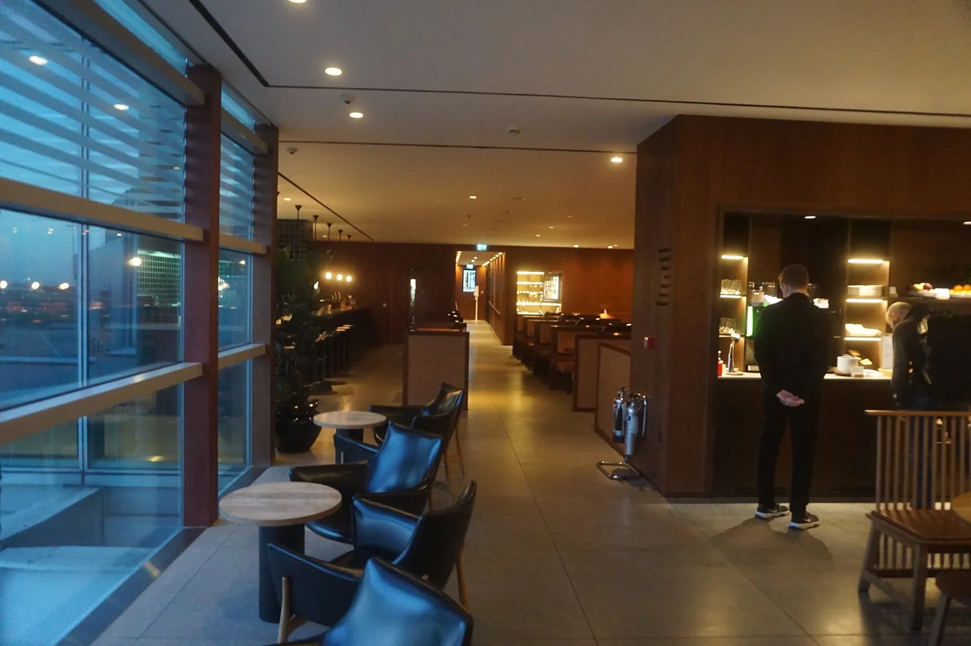 Cathay Pacific Lounge, Heathrow · lounge seating